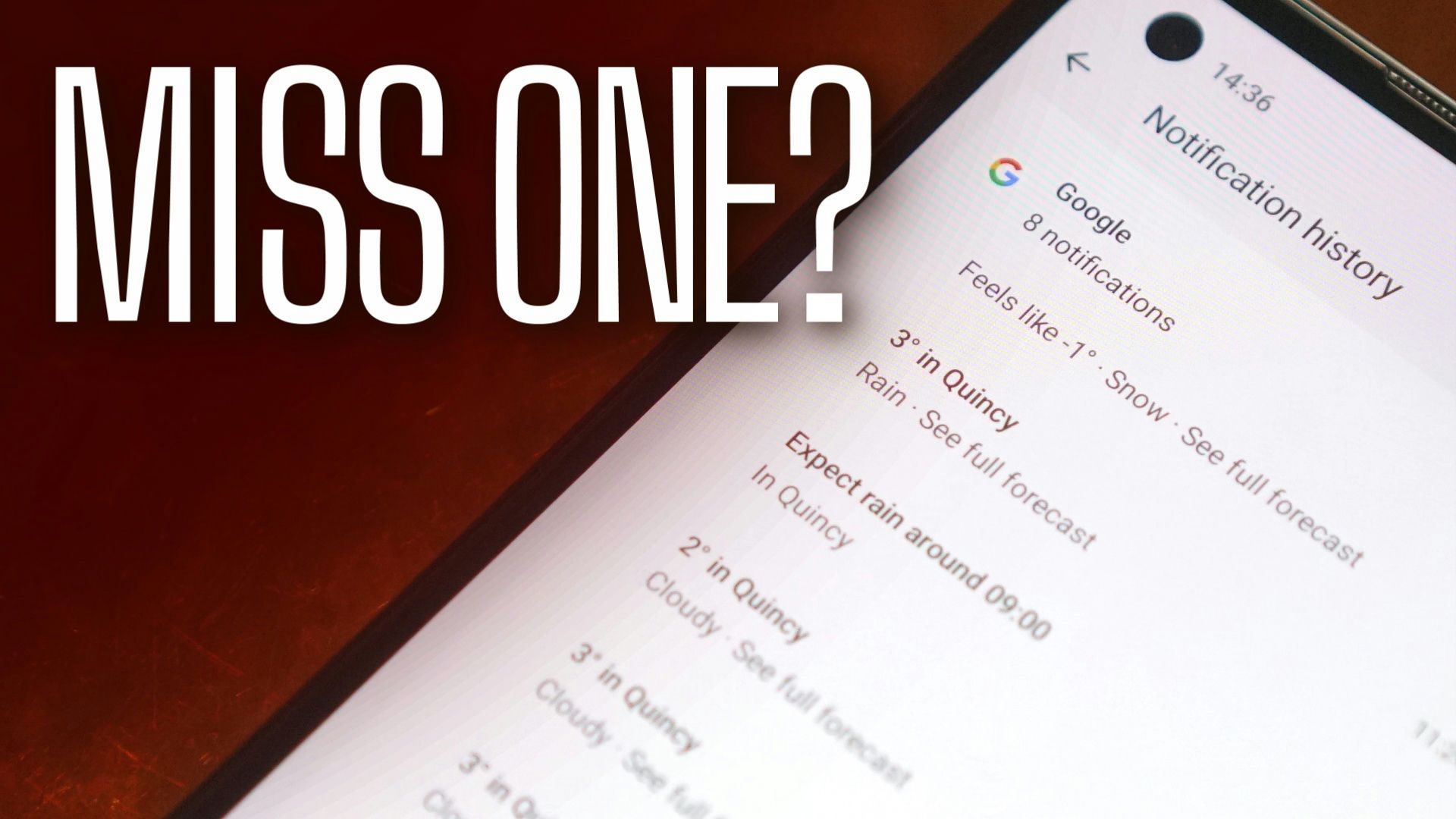 How to check notification history on your Android phone thumbnail
