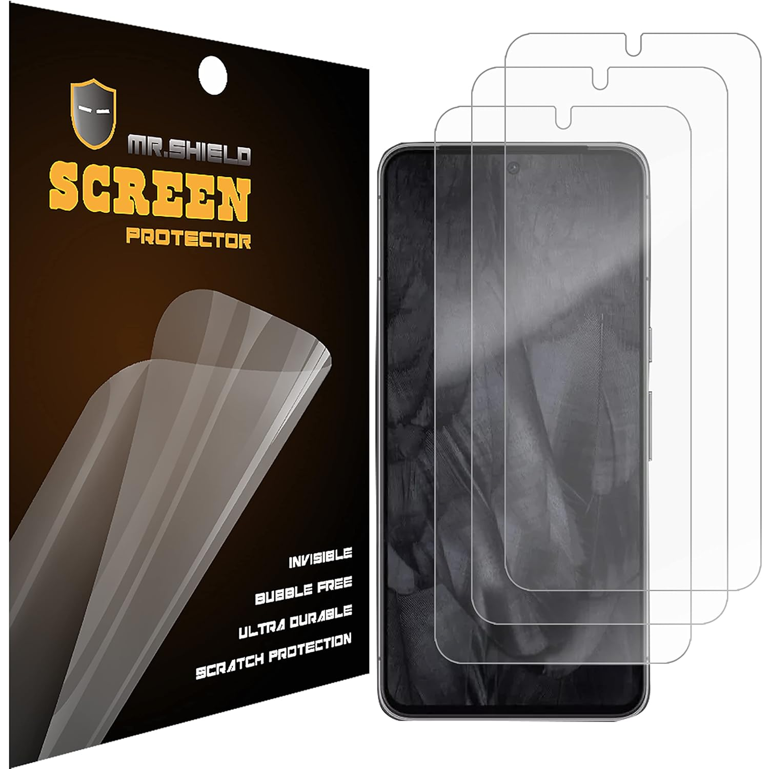 Mr.Shield screen protector for Pixel 8 on a white background