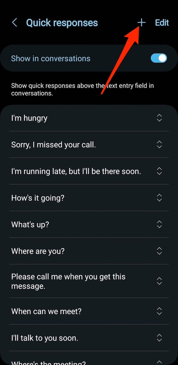 Quick Message Menu 7 Samsung Messages tricks that will make you quit Google Messages