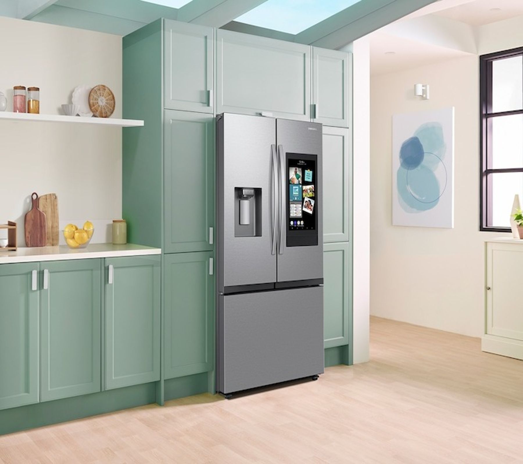 A samsung store screenshot of the Samsung Family hub refrigerator-2