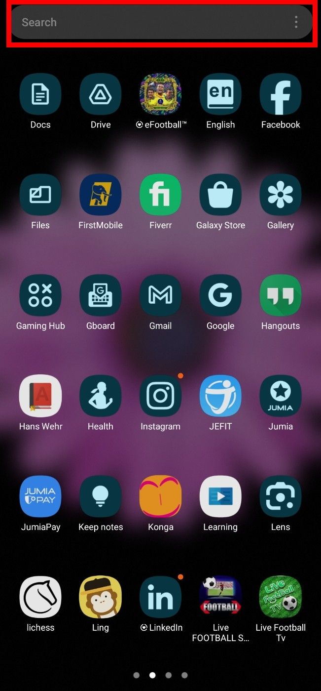 Where's the Secure Folder in the Samsung Gallery app?
