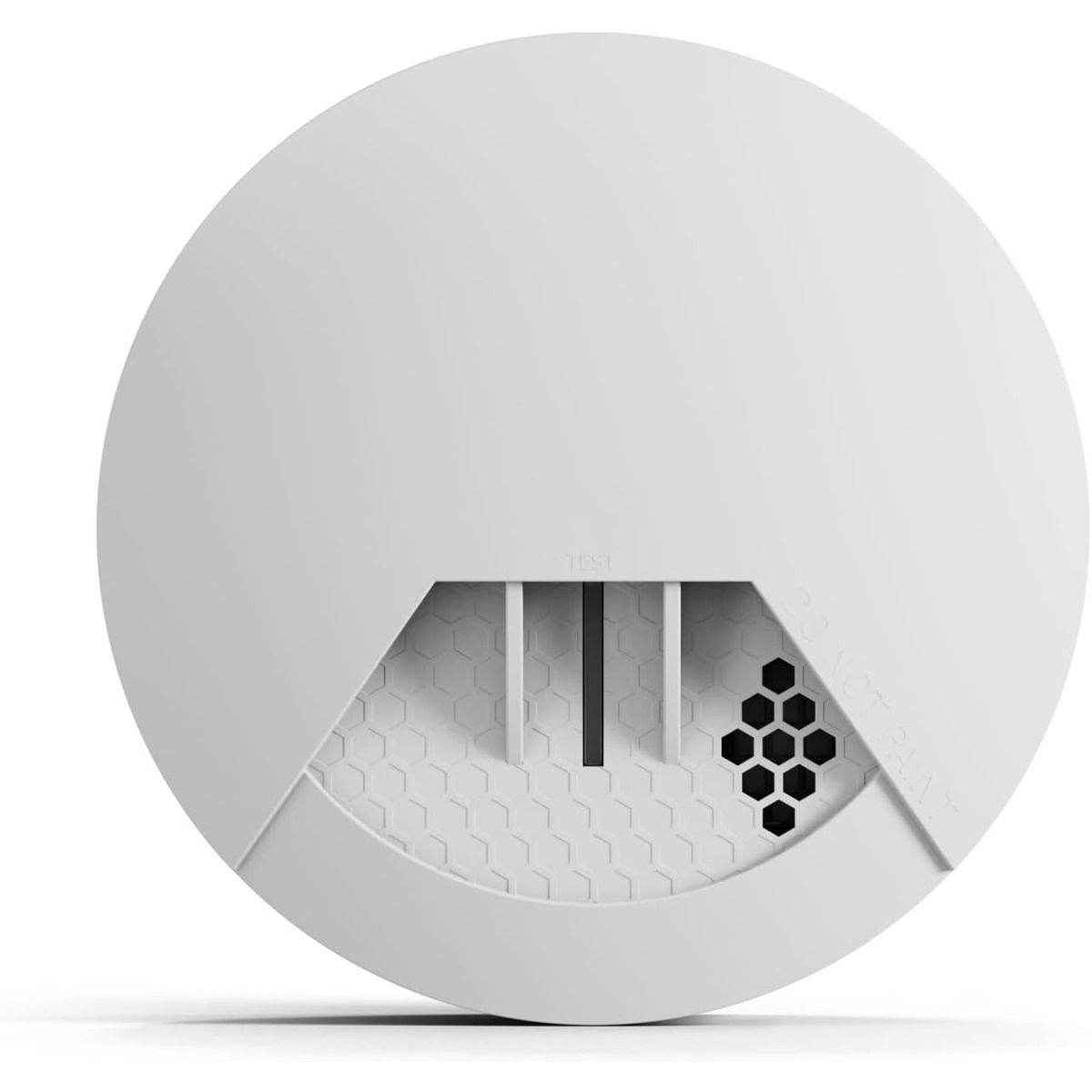 The SimpliSafe Smoke Detector against a white background