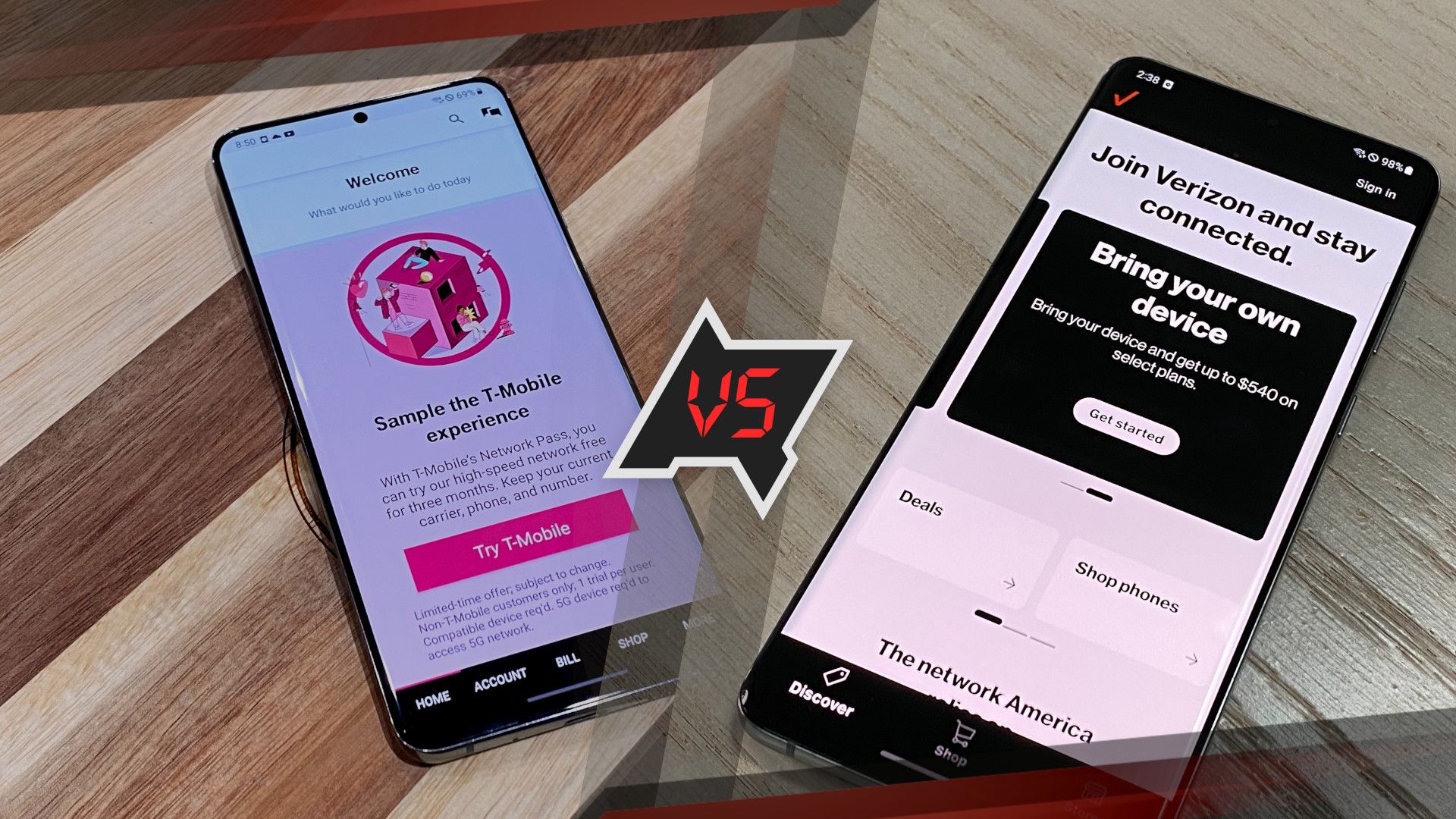 T-Mobile vs. Verizon: Which carrier is the better value?