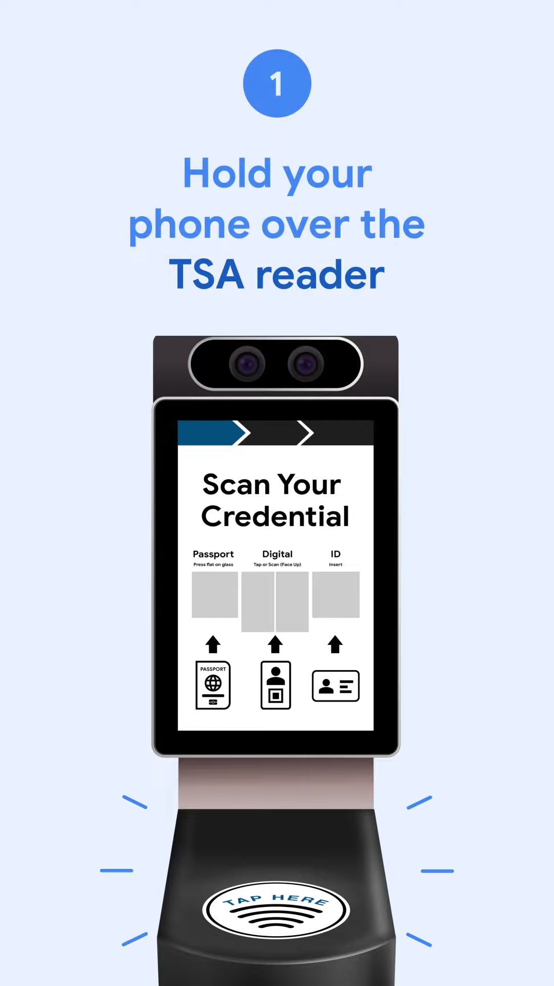 graphic of tsa precheck terminal