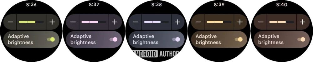 Wear OS 4 Dynamic theming colors for Material You