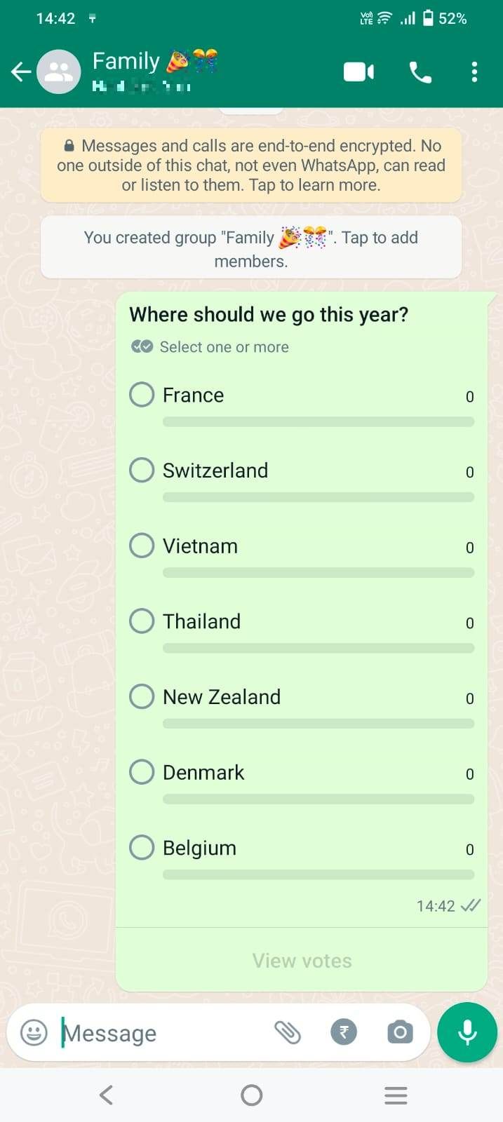 Whatsapp How To Create Polls