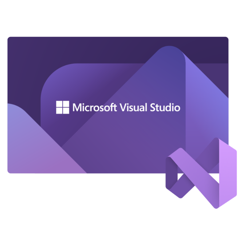 Microsoft Visual Studio Professional 2022 on white background