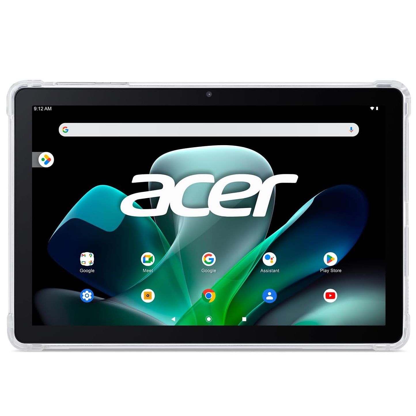 acer iconia tab m10, front view