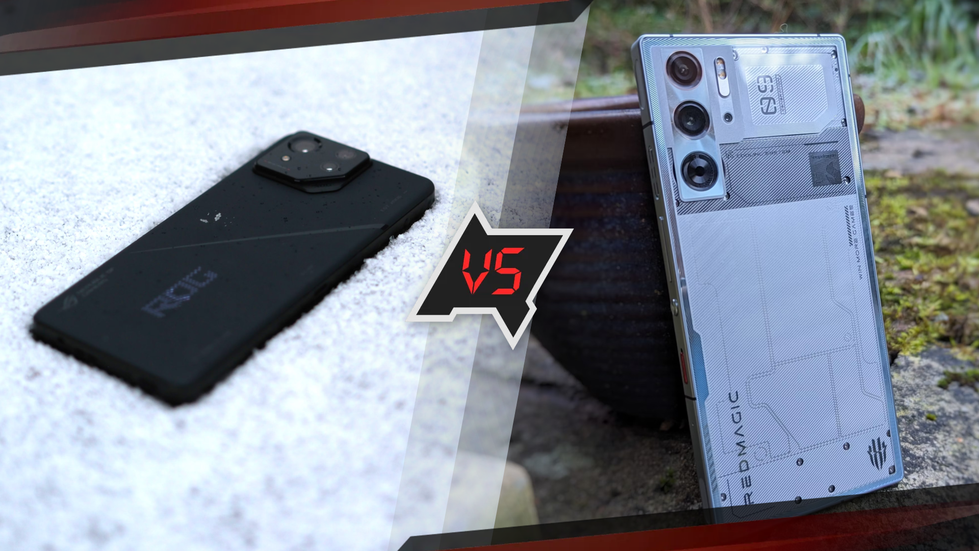 Asus ROG Phone 8 vs Redmagic 9 Pro header image