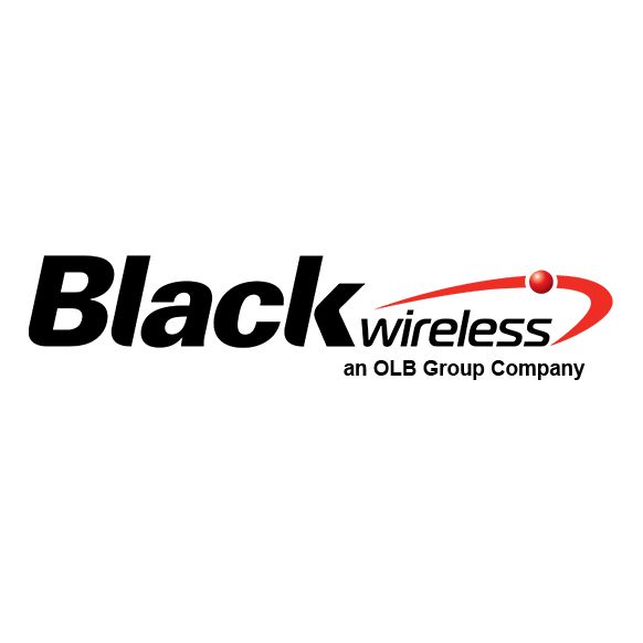 Black Wireless logo and wordmark