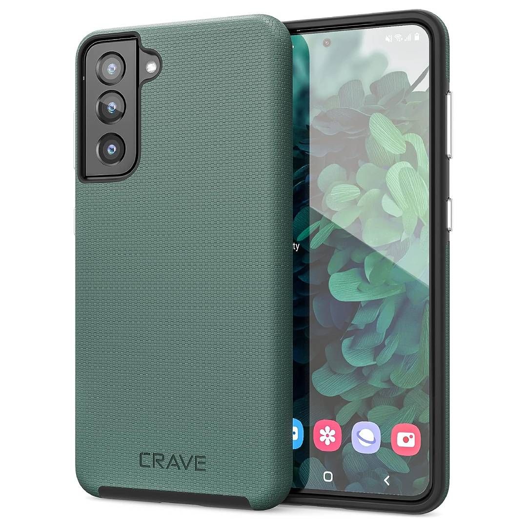 A render of the Crave Dual Guard for the Galaxy S21