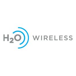 H2O Wireless logo and wordmark