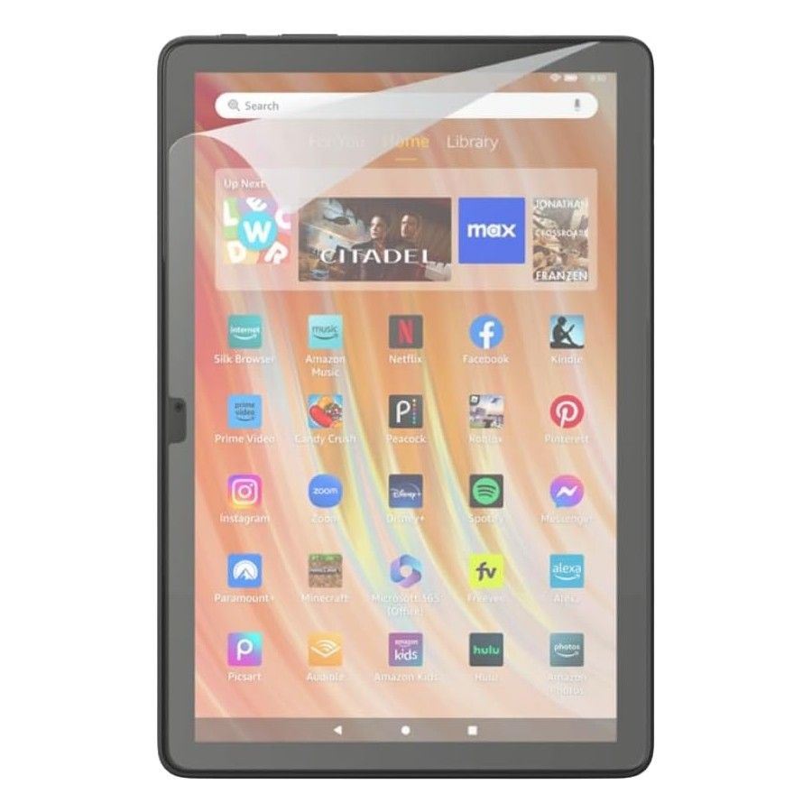 An anti-matte screen protector for the Fire HD 10