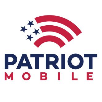 Patriot Mobile wordmark and logo