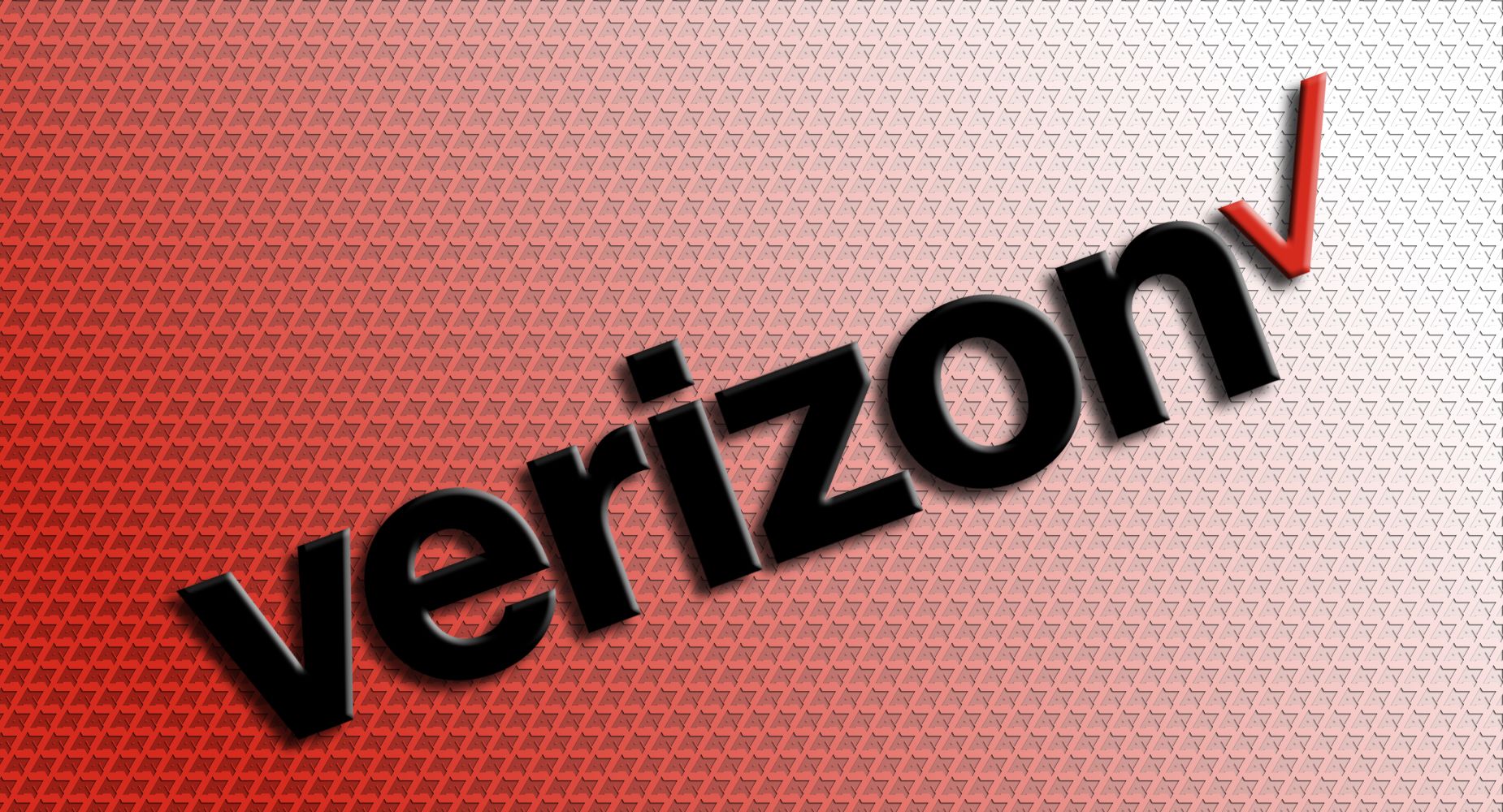 Verizon logo on field of AP logos