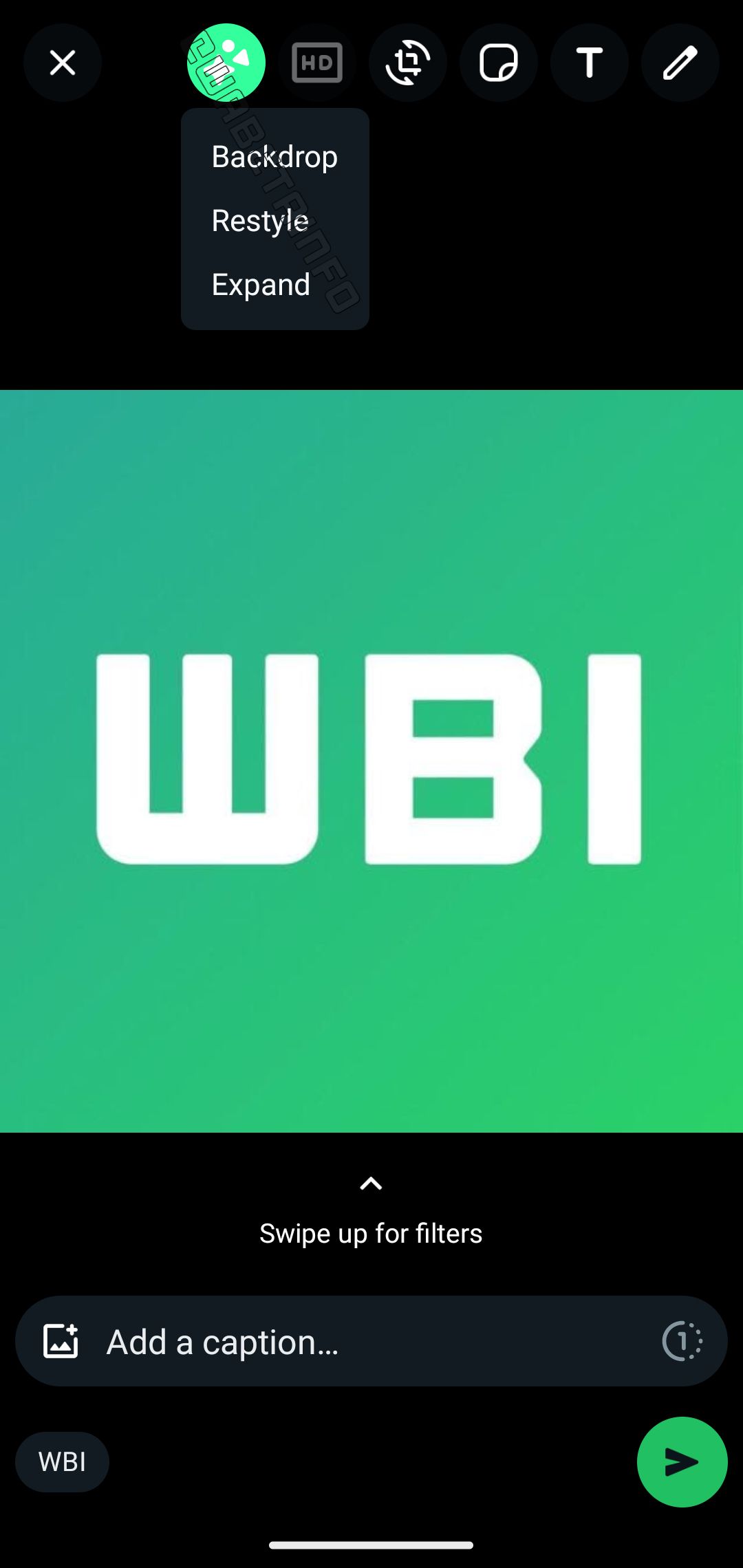 WhatsApp Instagram AI Photo Editing Tools WABI