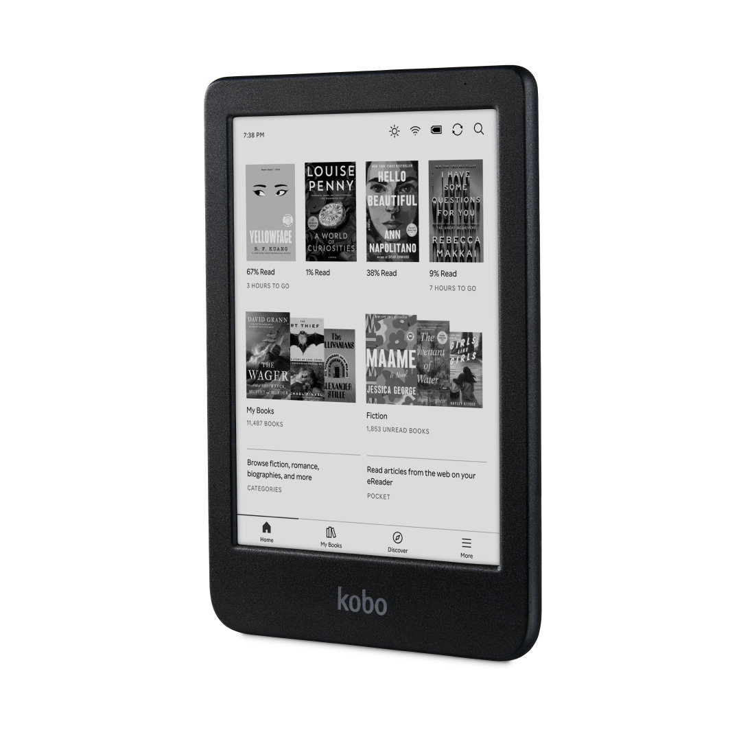 Kobo Clara BW on white background