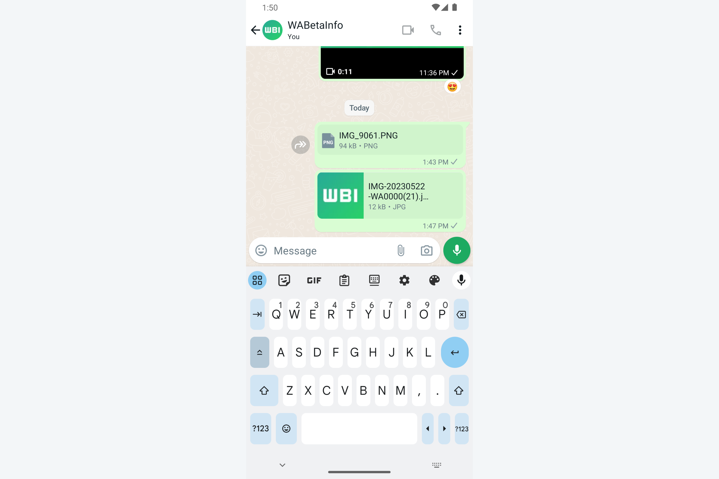 WhatsApp Document Preview