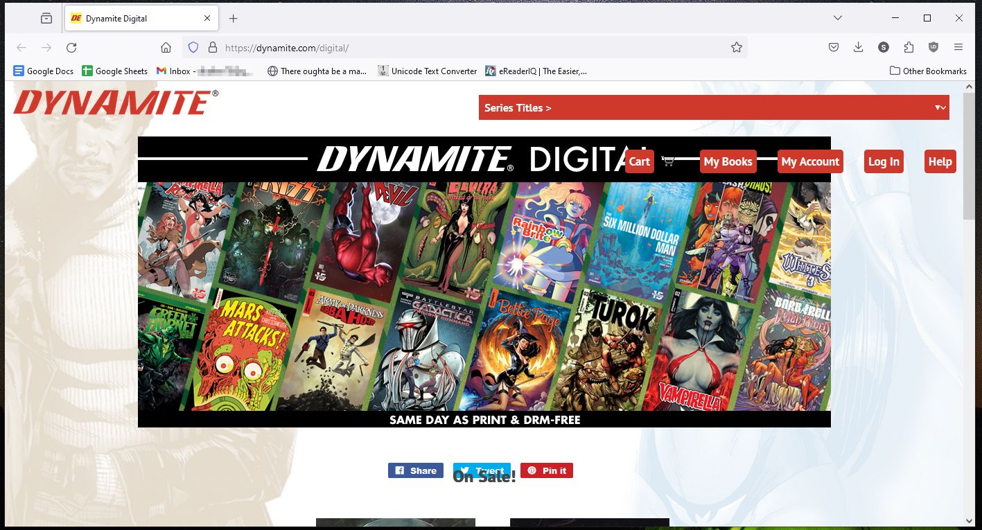 Dynamite page