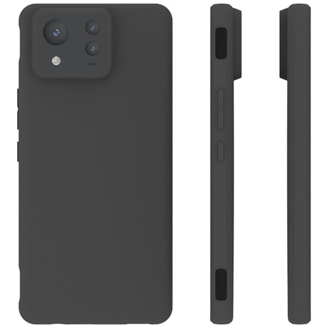 Showing the back of Asus Zenfone 11 Ultra with the left and right side next to it