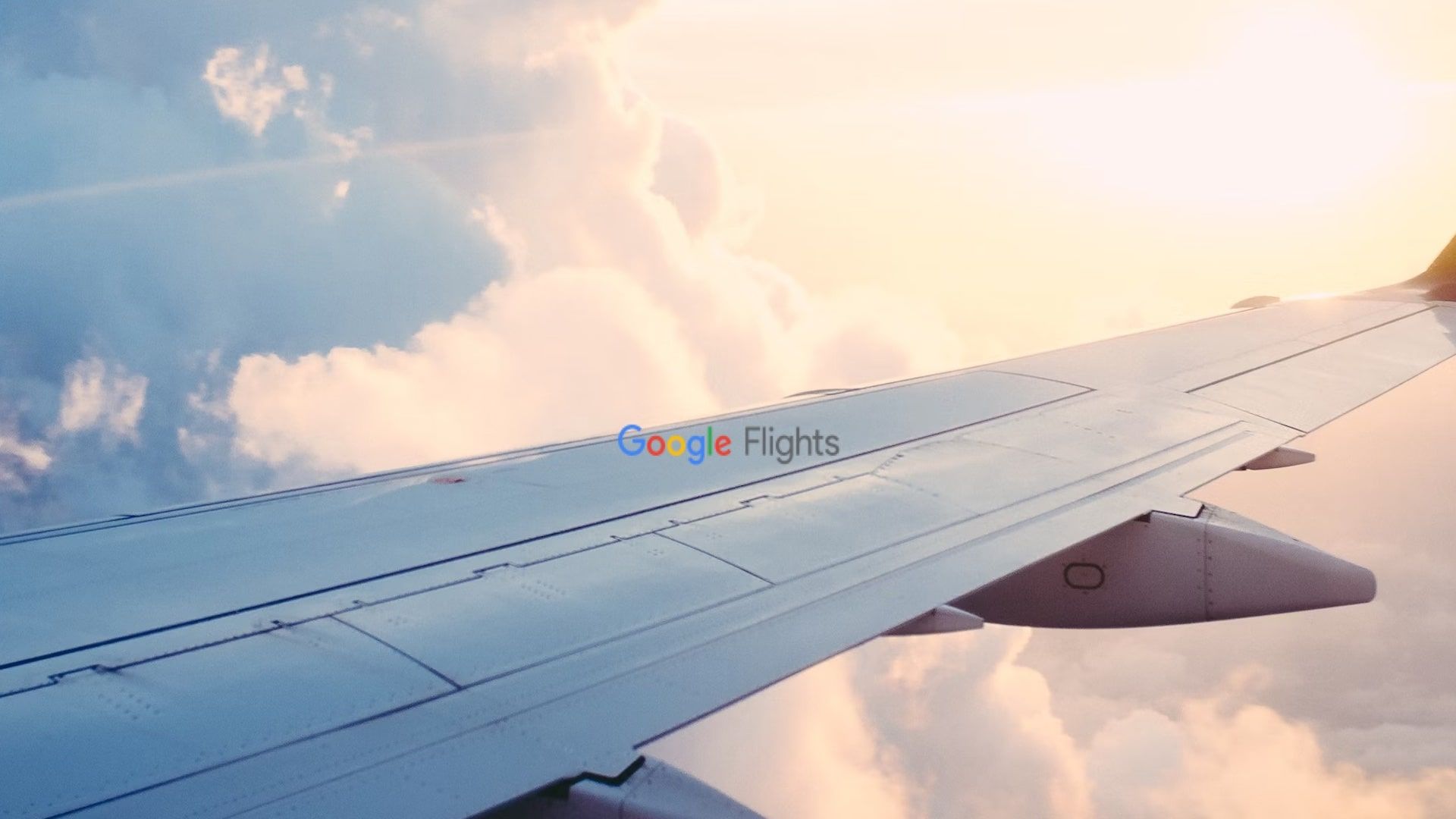 Google Flights hero image
