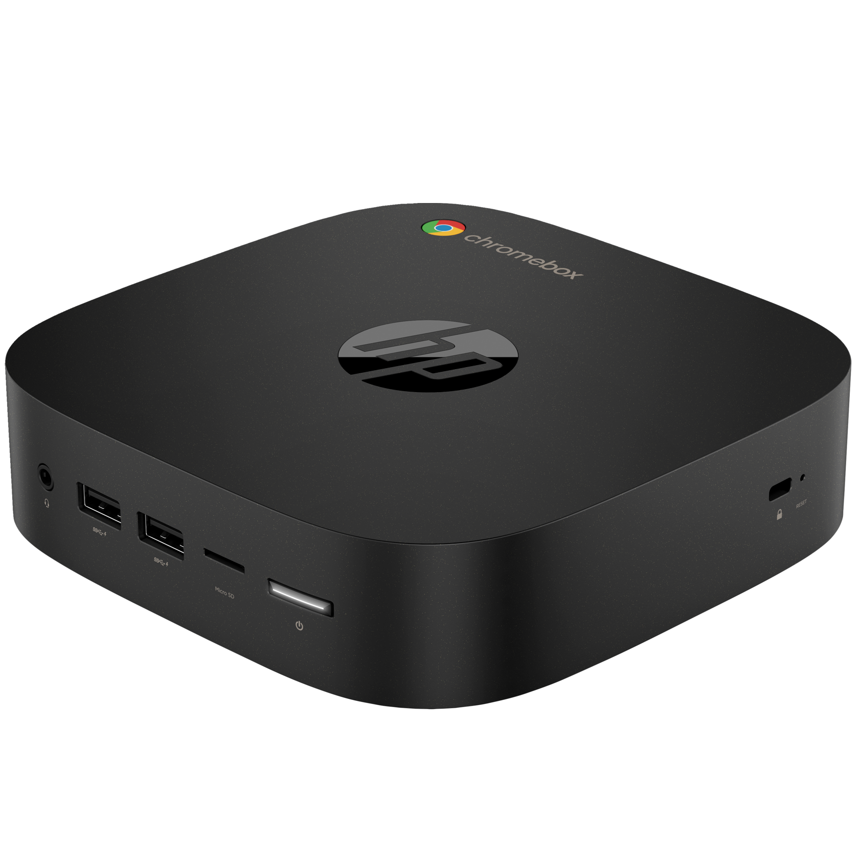 hp chromebox g4, angled view