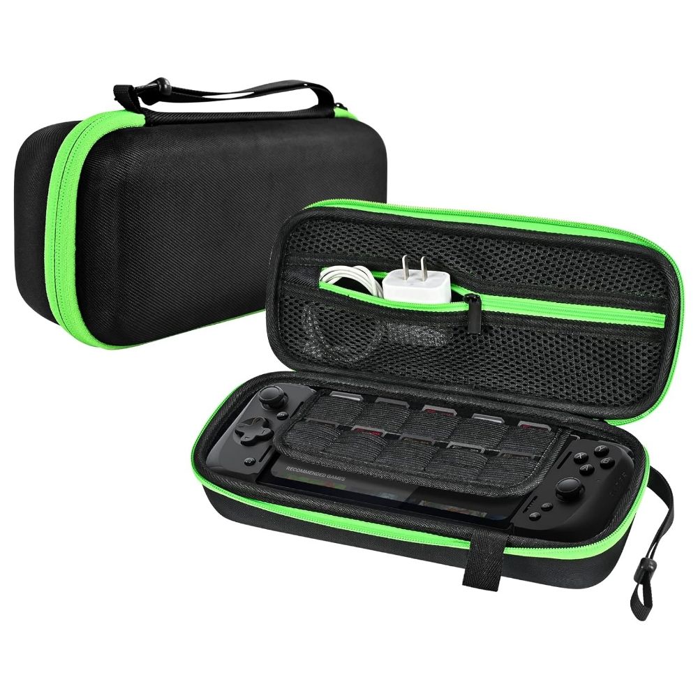 ProCase Carrying Case for Razer Edge, open and closed views