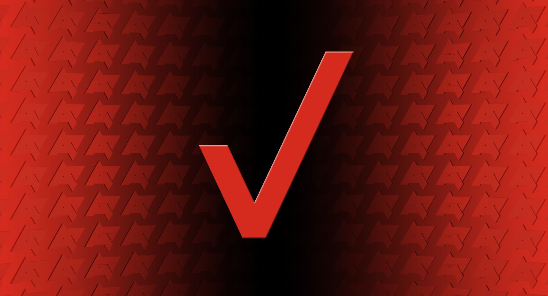 A red "V" indicating Verizon against a wall of Android Police logos