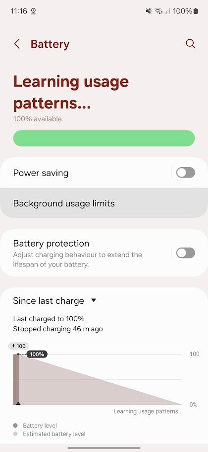 samsung galaxy battery settings 