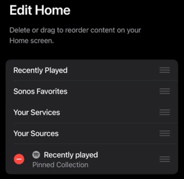 Sonos app design leak