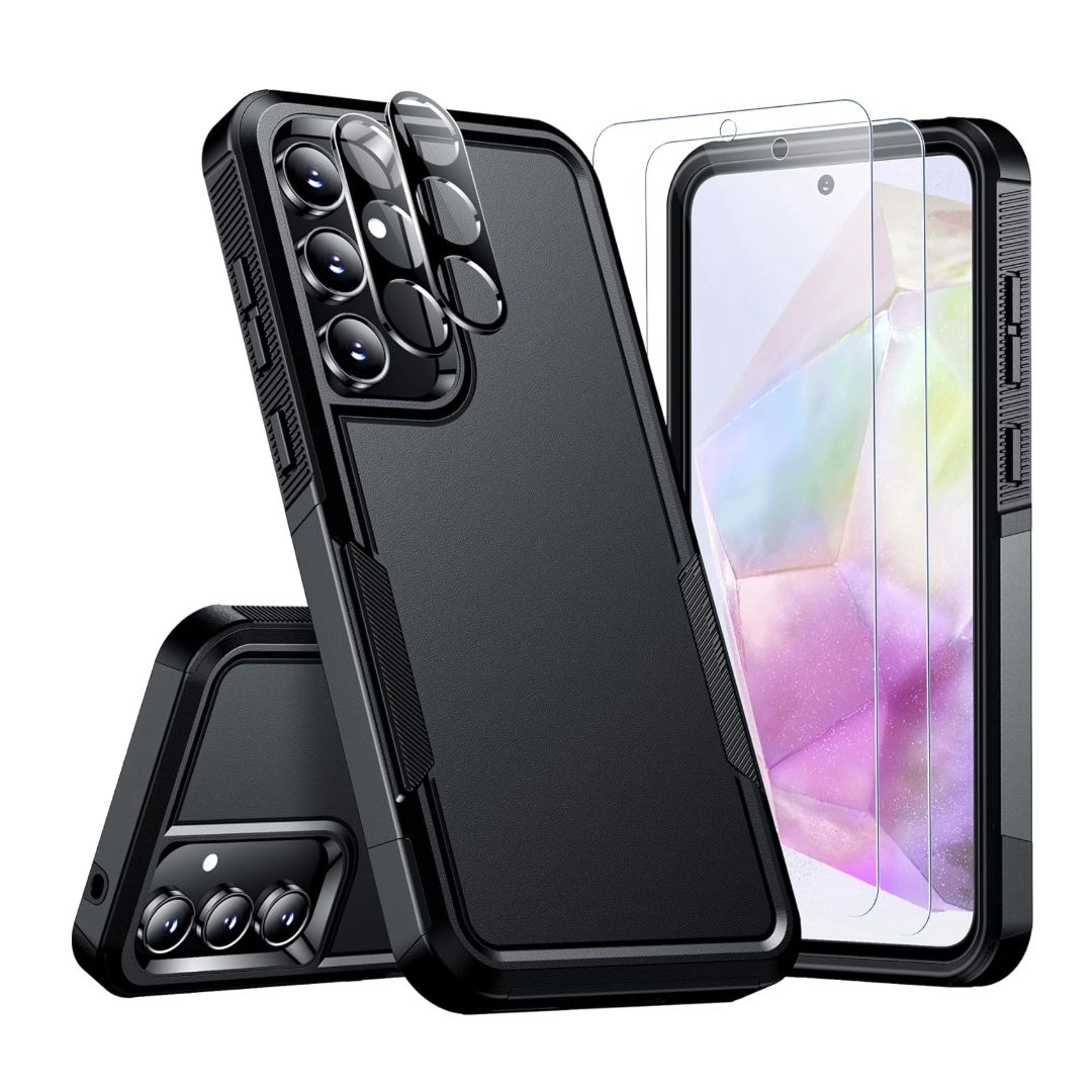 Spidercase for Samsung Galaxy A35, front and back views