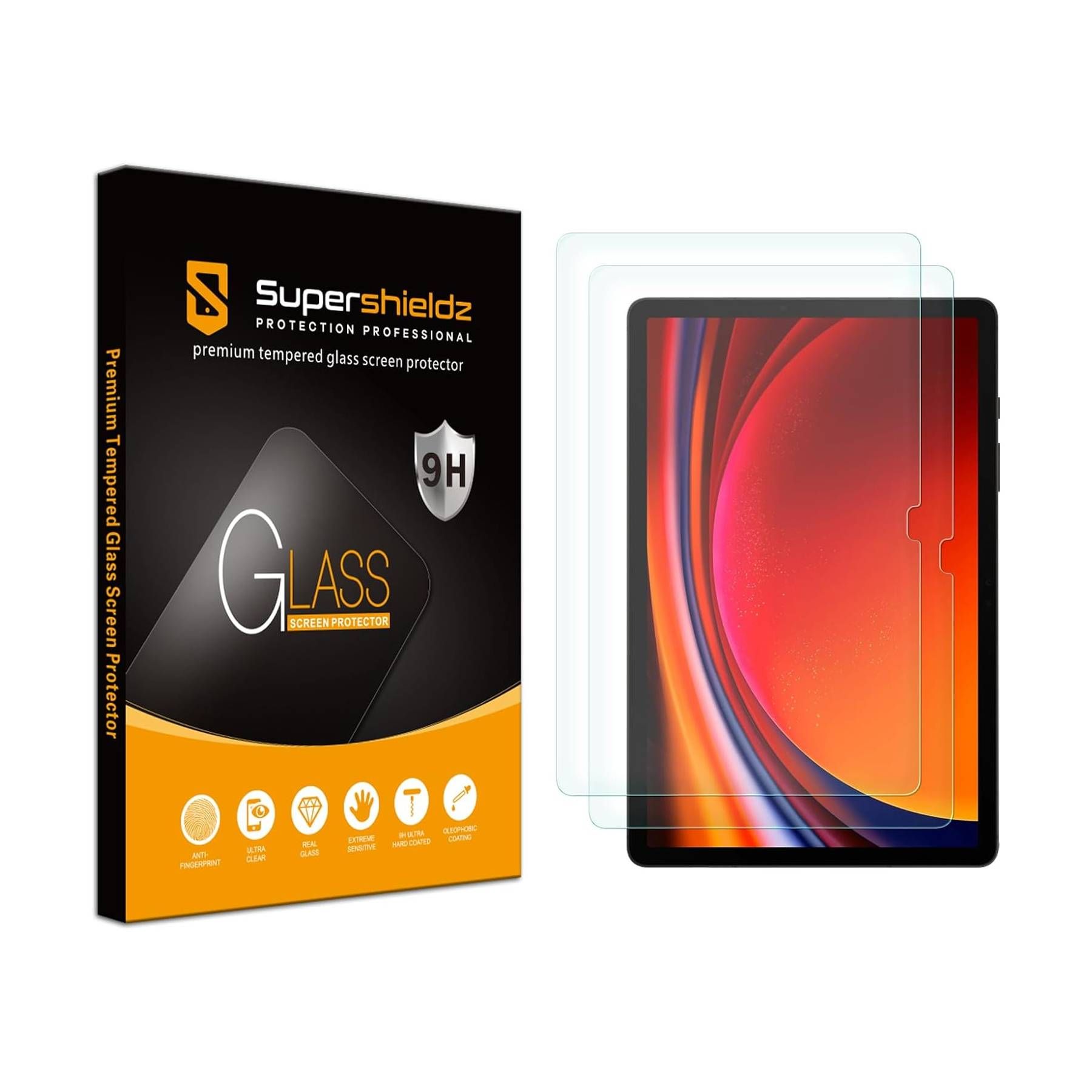 Render of Supershieldz for Samsung Galaxy Tab S9 FE