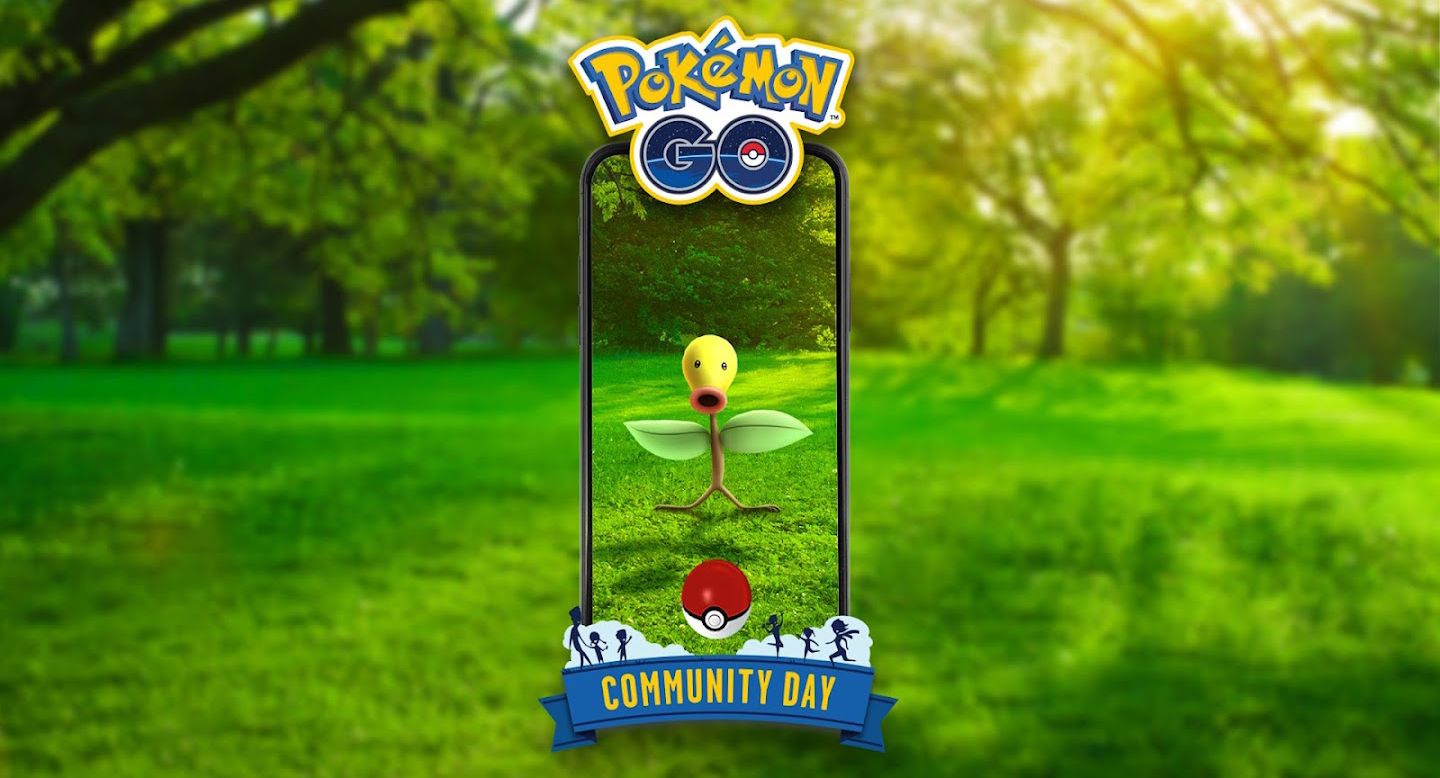 Bellsprout Pokemon in announcement for Community Day