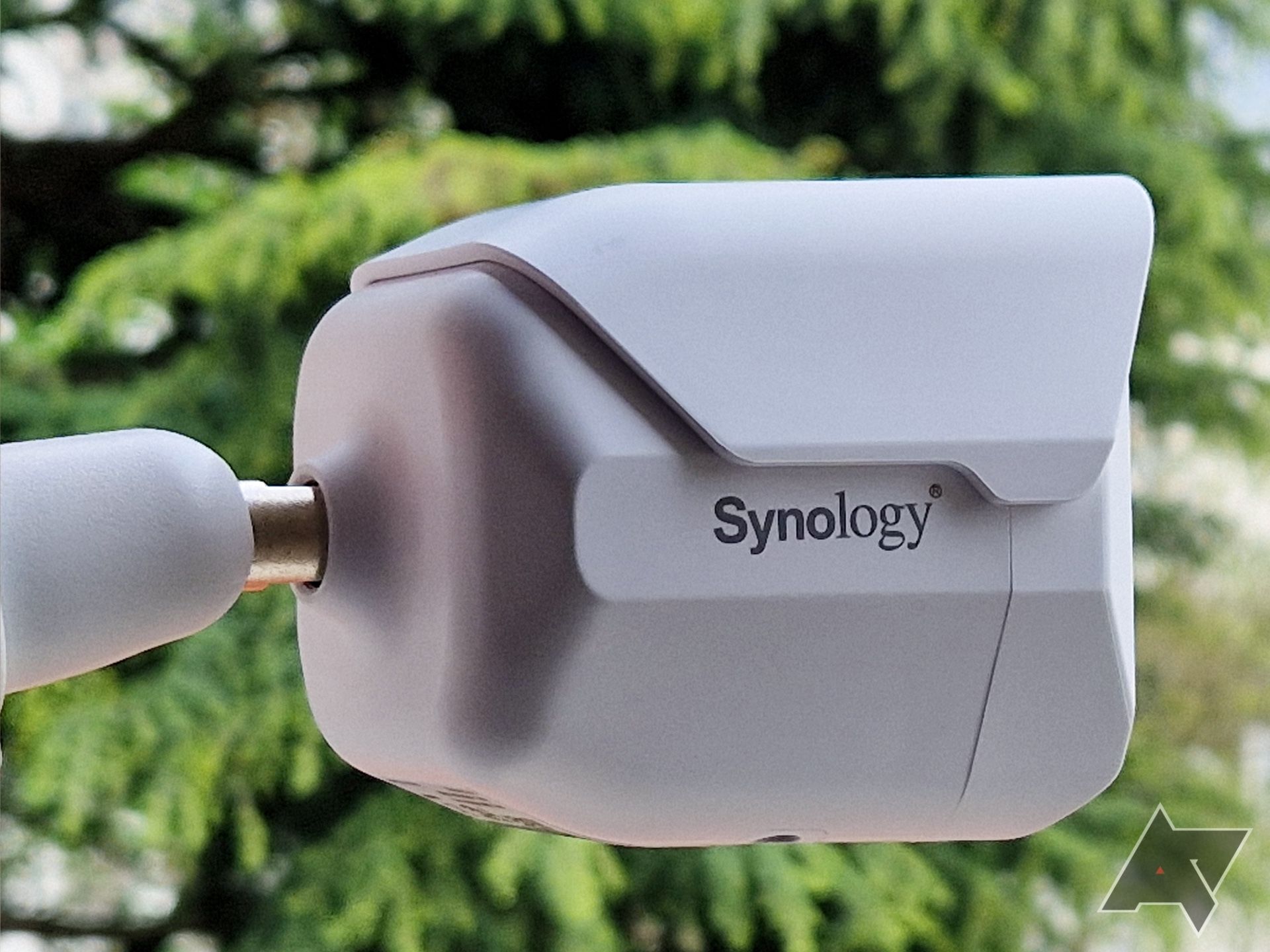 Synology BC500 camera with trees in the background