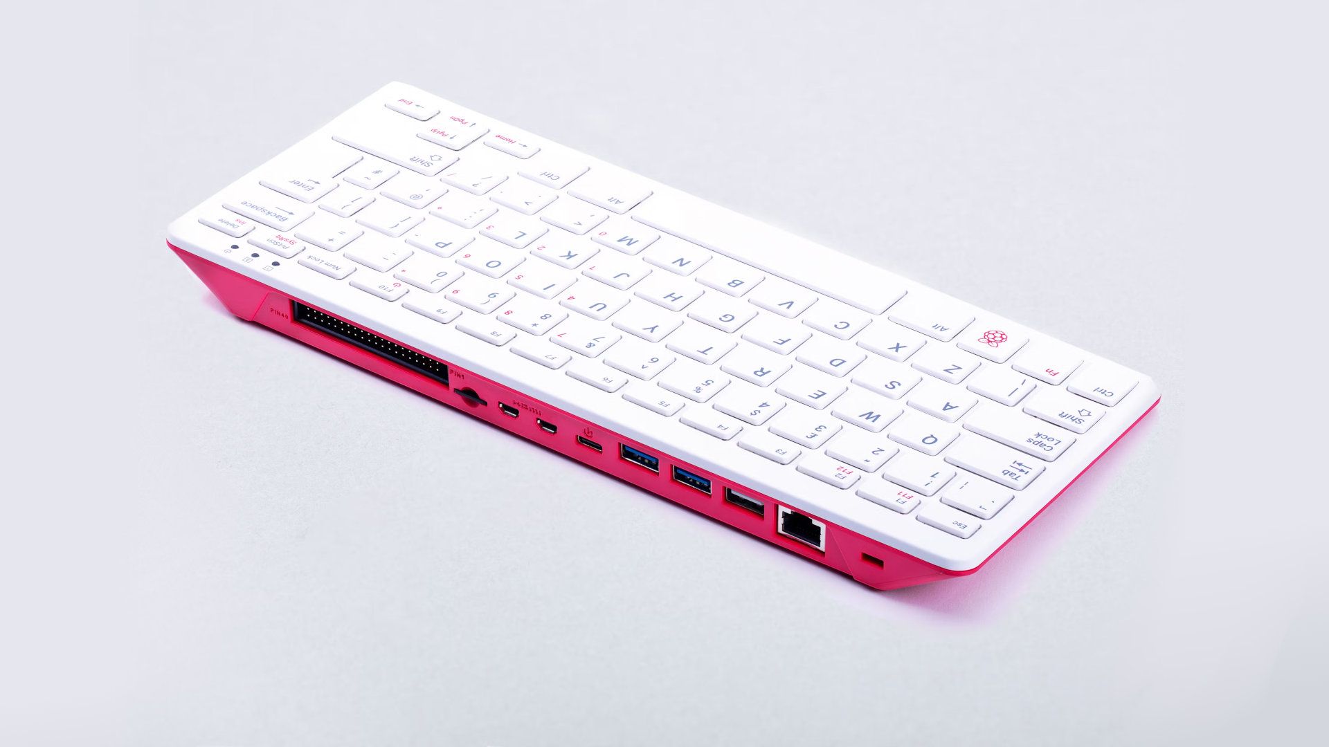 The Raspberry Pi 400 looks like a keyboard, but it's a complete computer.