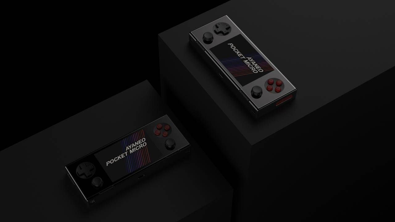 Ayaneo Pocket Micro on black background