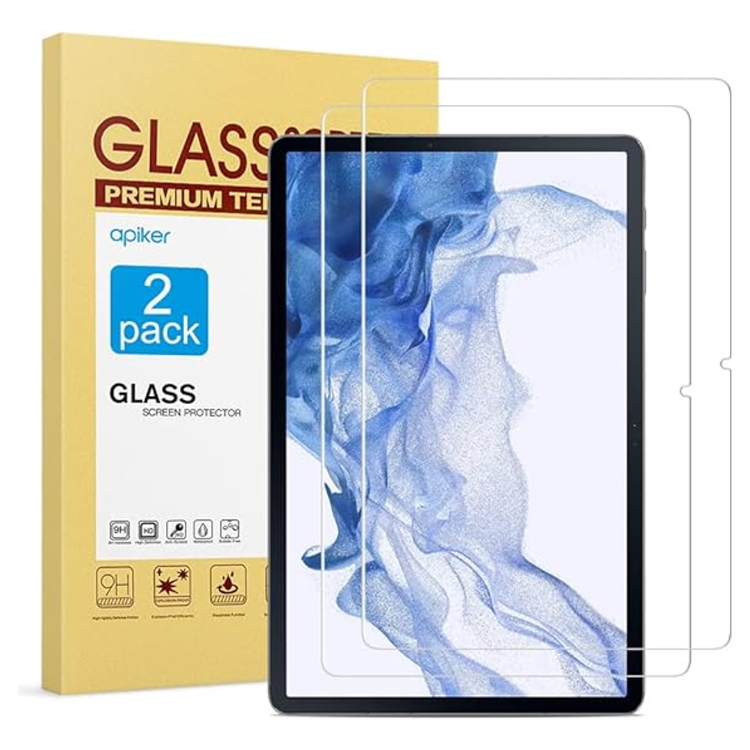 A photo of the Apiker screen protector for the Galaxy Tab S9 FE+