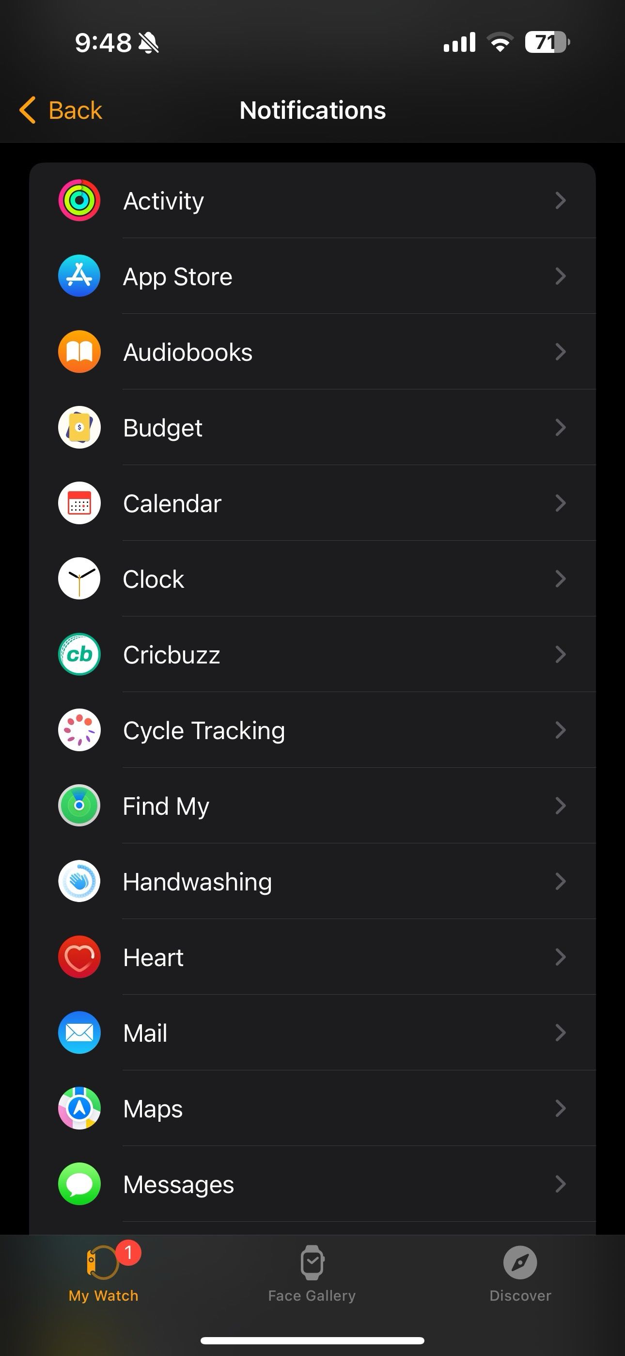 Apps on Apple Watch