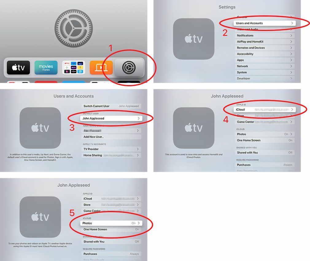 iCloud How to turn off photo sharing to iCloud