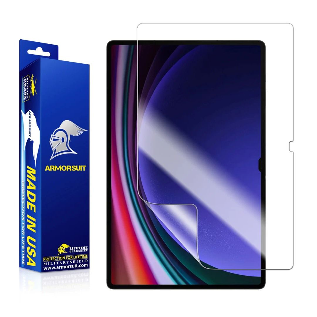 A render of the ArmorSuit MilitaryShield Max screen protector for the Galaxy Tab S9 Ultra