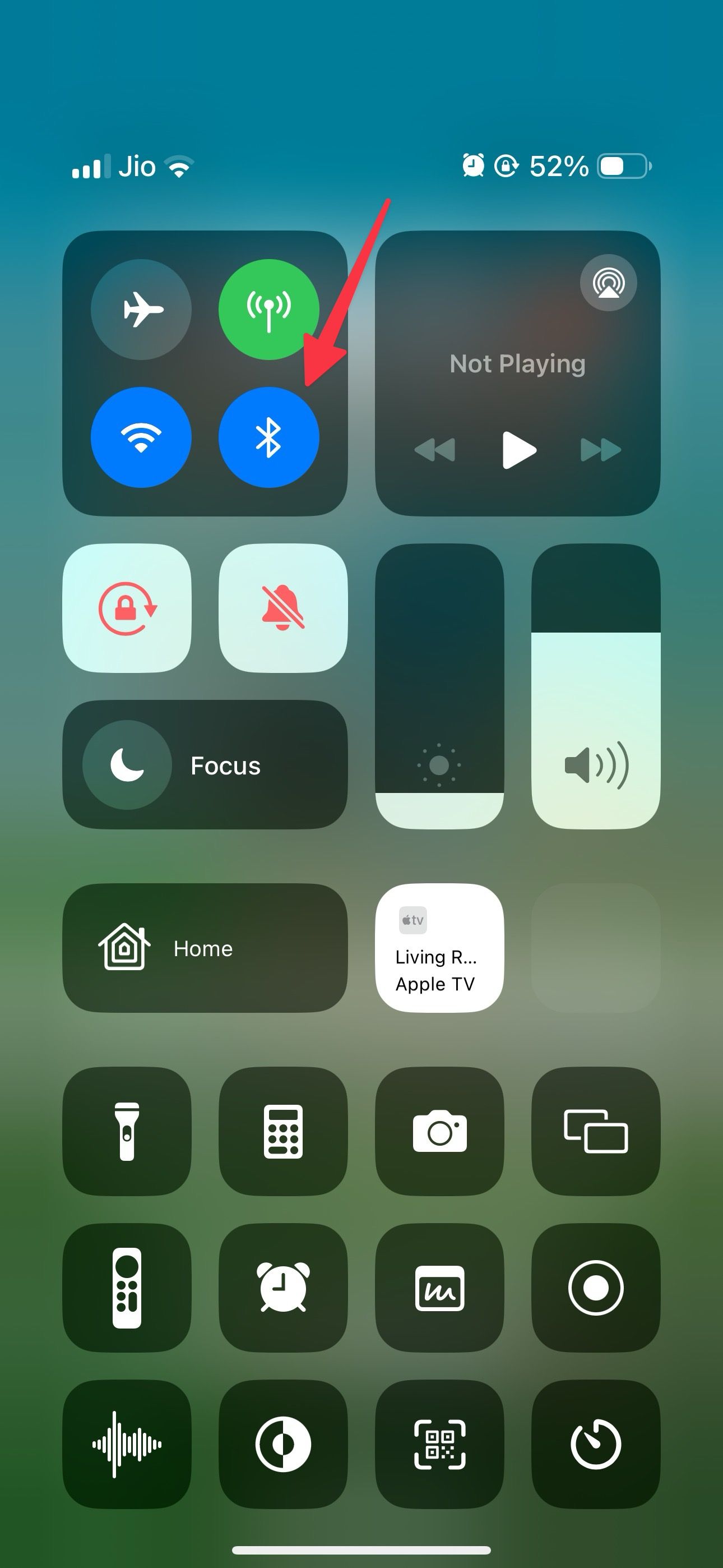 Enable Bluetooth on iPhone