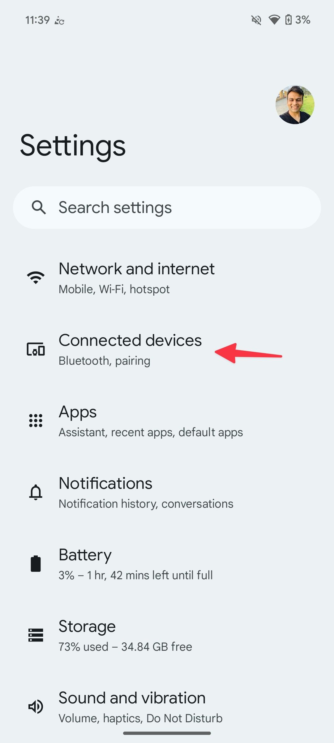 connected devices on Android