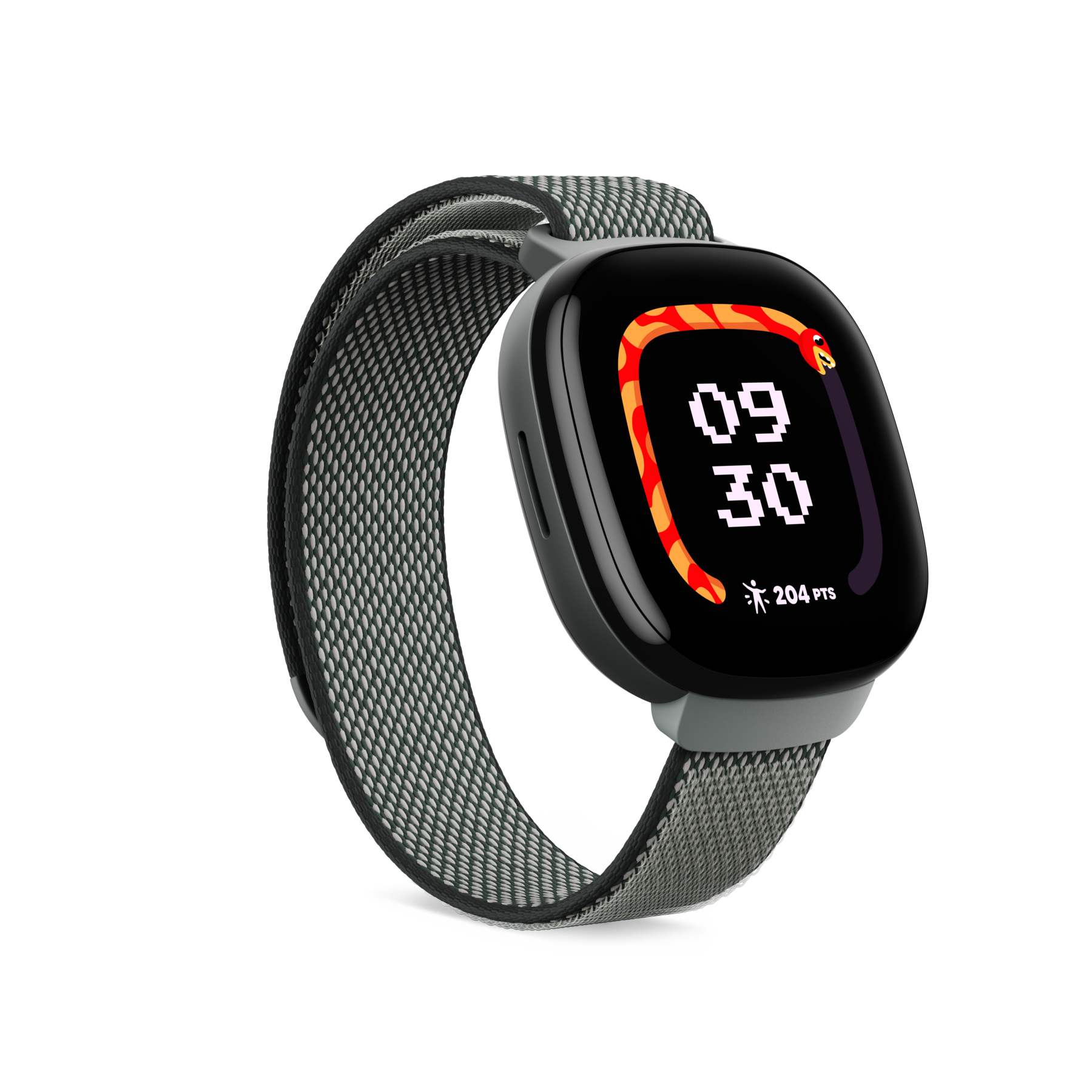 Render of the Fitbit Ace LTE against a white background