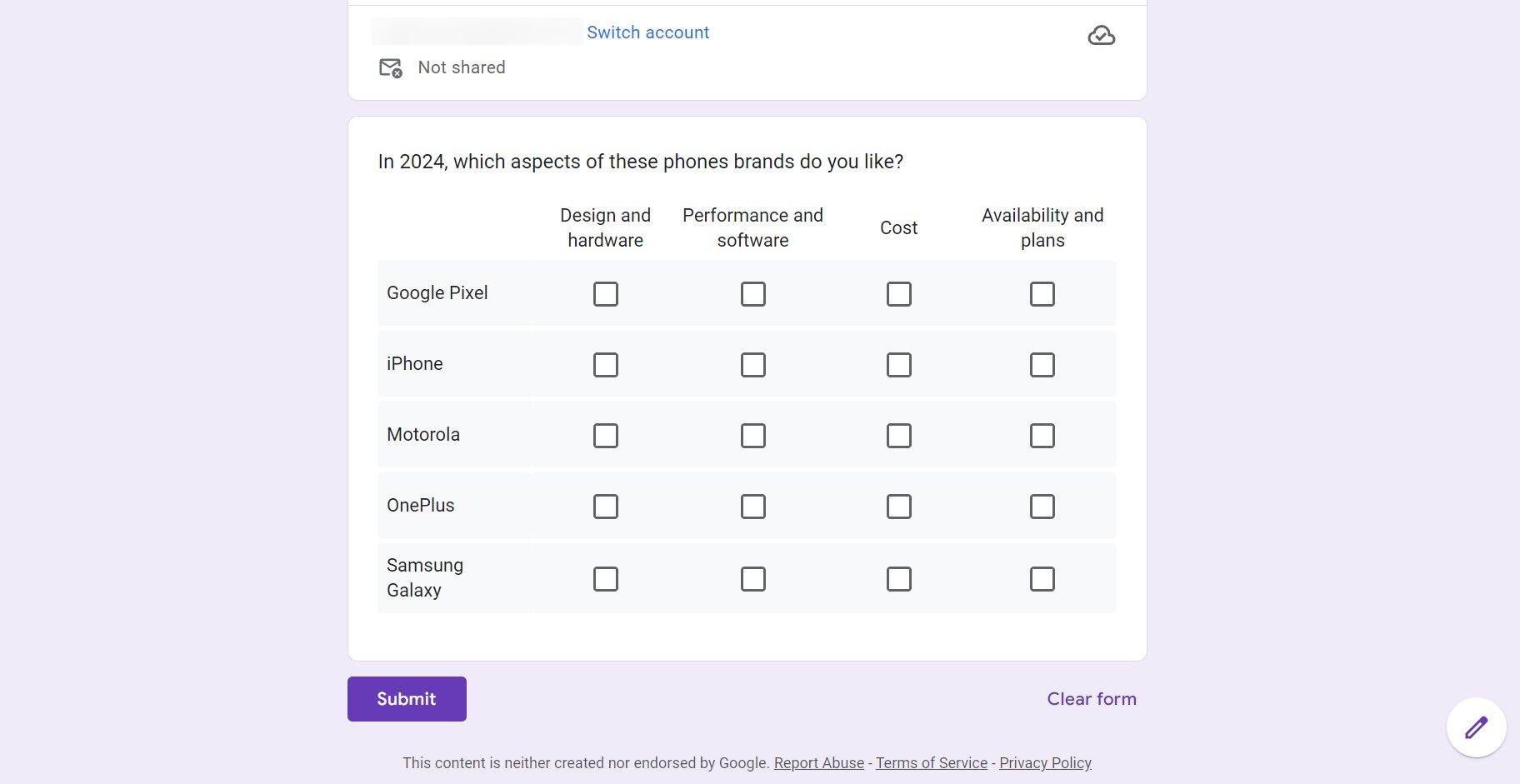 Google Forms: How to make an online form and survey