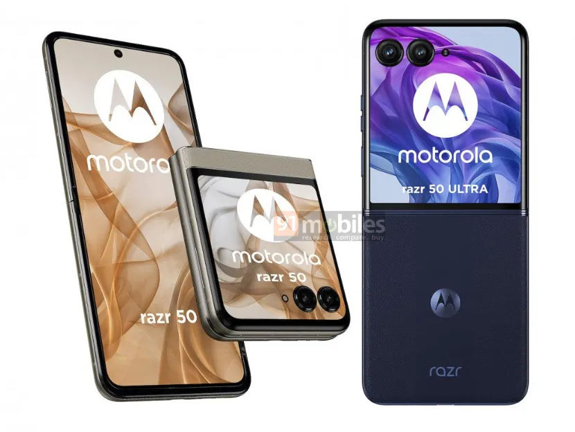 Motorola's 2024 lineup reportedly brings big cover displays to both Razrs