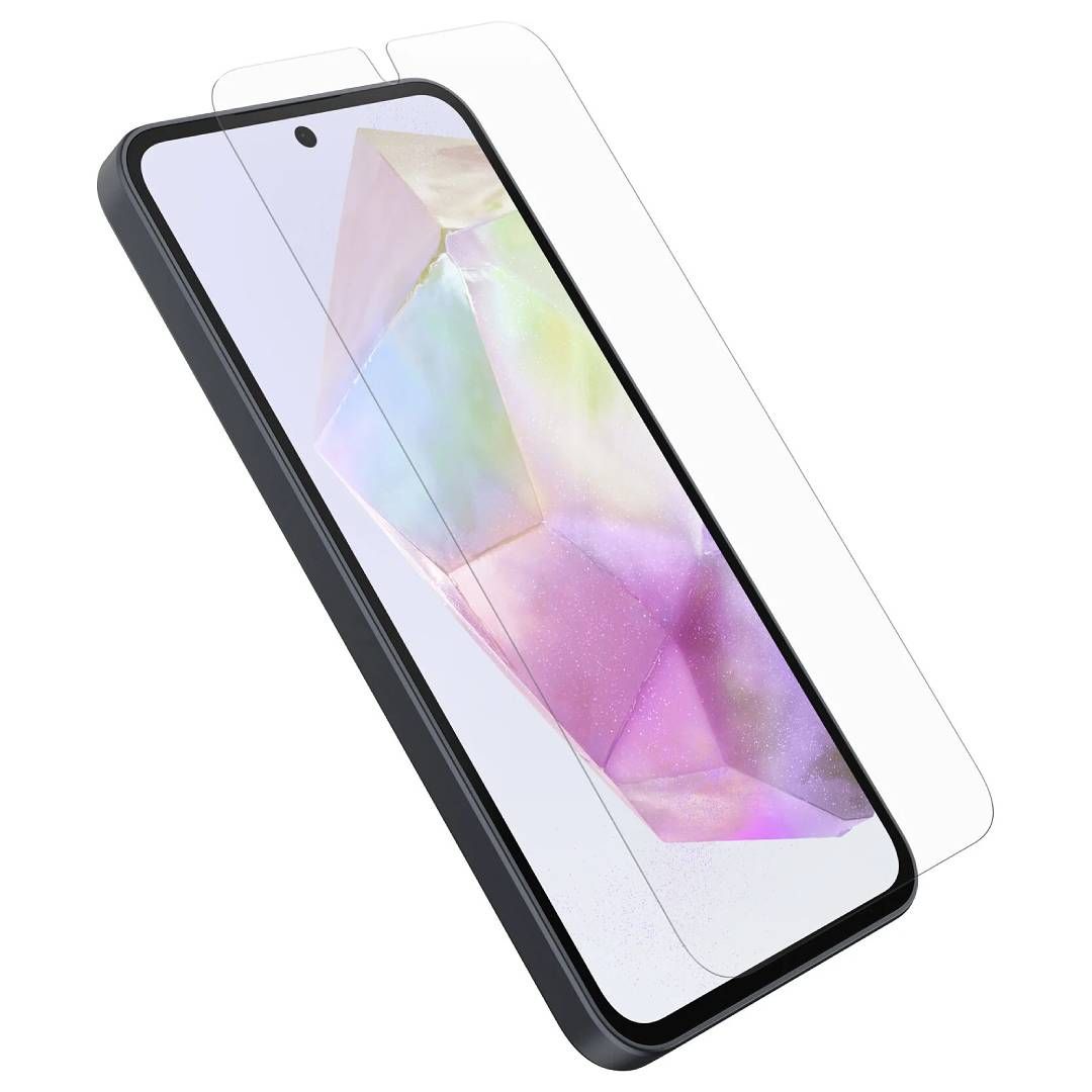 A render of the OtterBox Glass Galaxy A35 screen protector