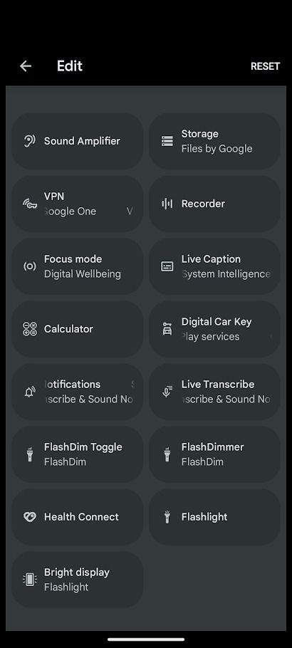 pixel 8 quick settings editor