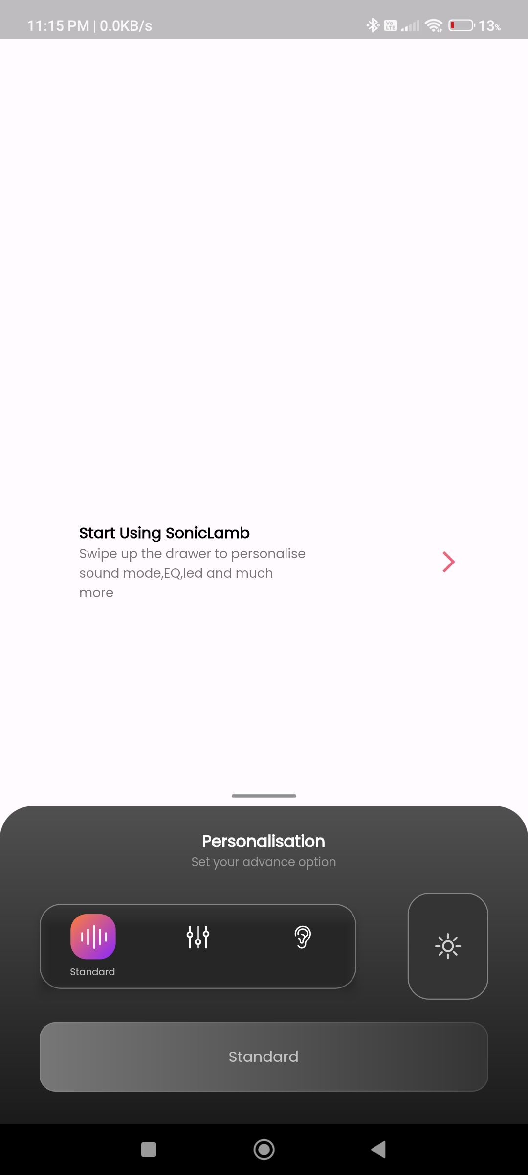 Screenshot of Sonic-lamb-3 app