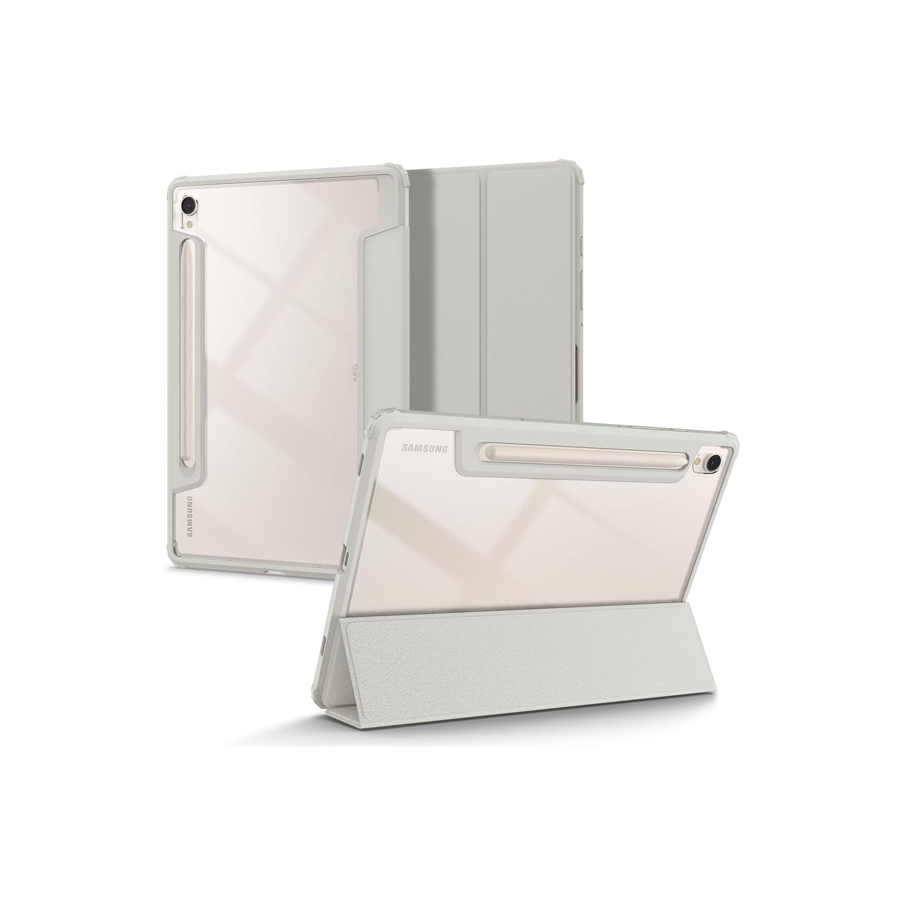 Render of Spigen Ultra Hybrid Pro for Samsung Galaxy Tab S9 on a white background