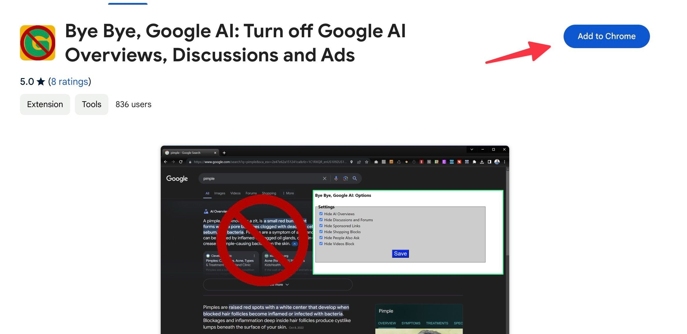 Add an extension to Chrome